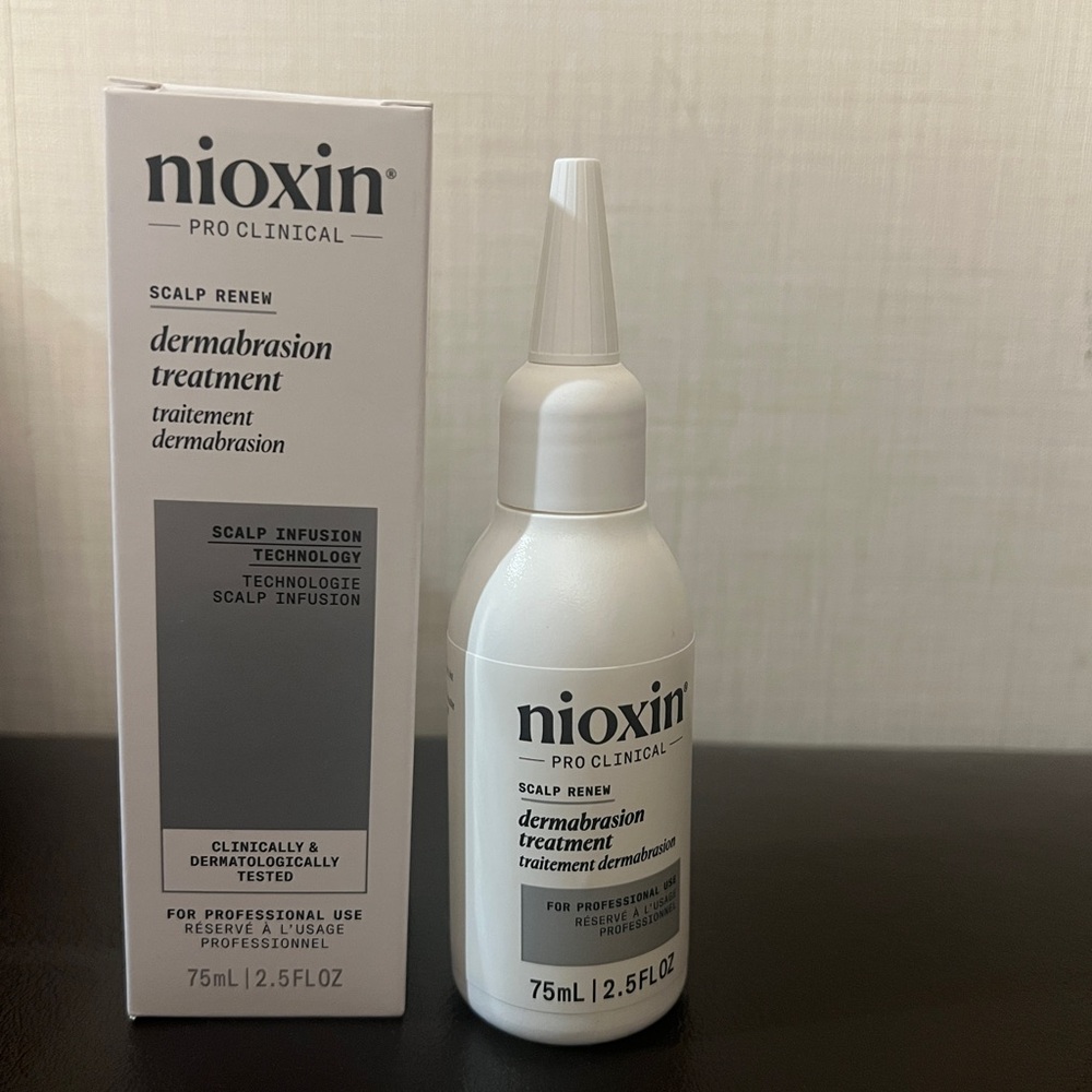 Nioxin Scalp Renew Dermabrasion Treatment 2.5 oz For Scalp Facial